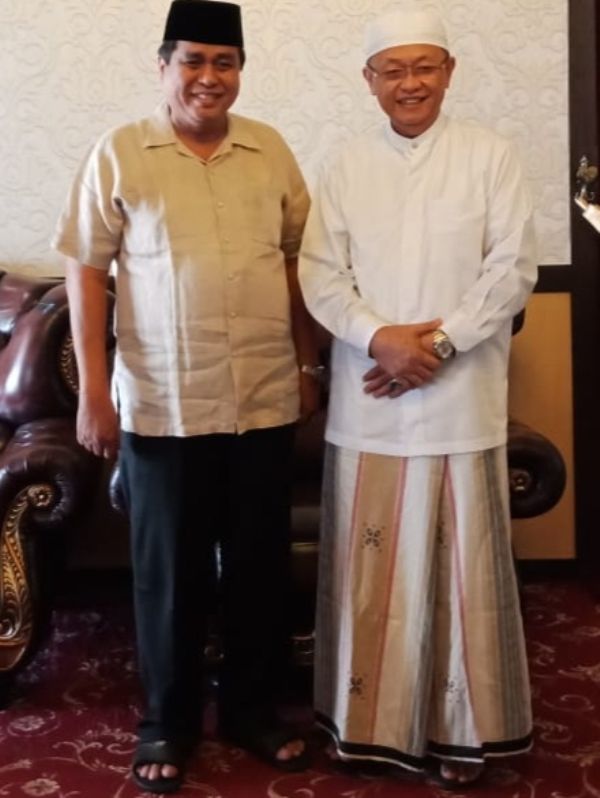 Shilaturahmi HBA ke Rumdis CE baru-baru ini.