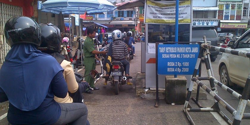 Retbusi parkir alami kenaikan selama ramadan