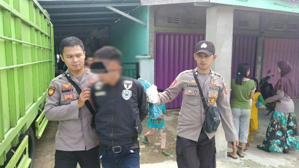 Terduga Pengguna Narkoba yang diamankan