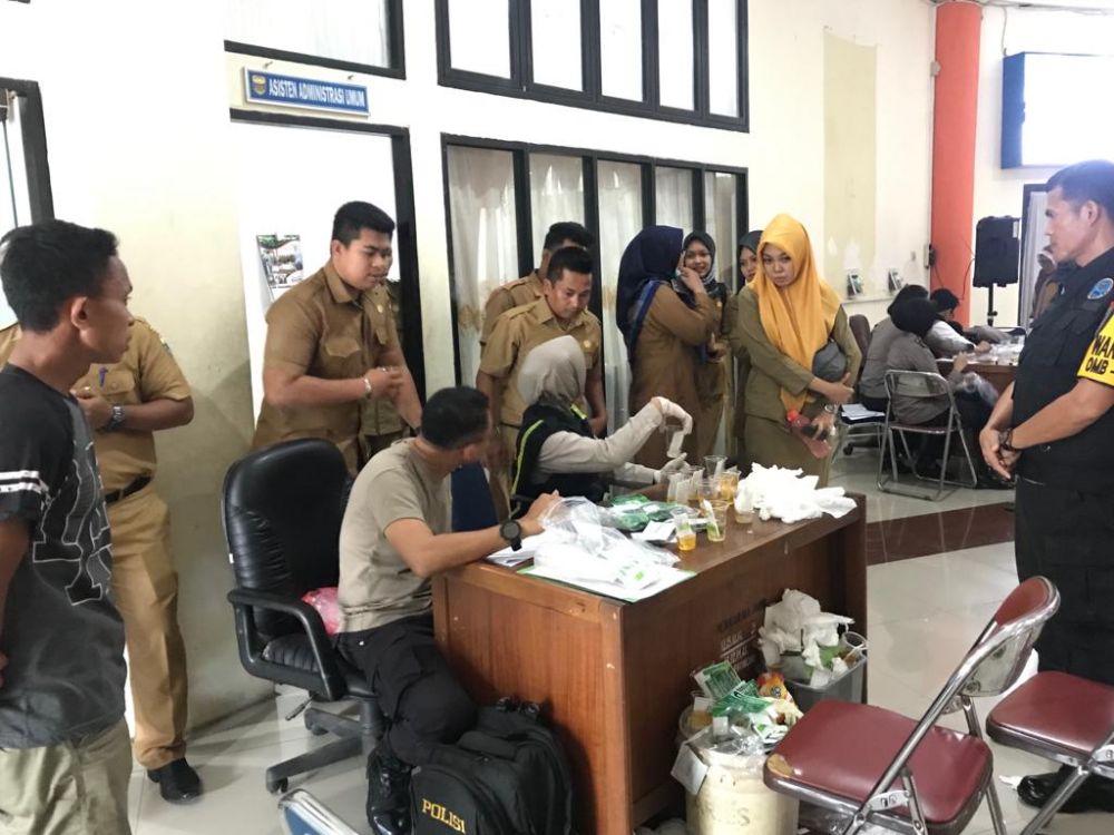 ASN yang Melakukan Tes Urine