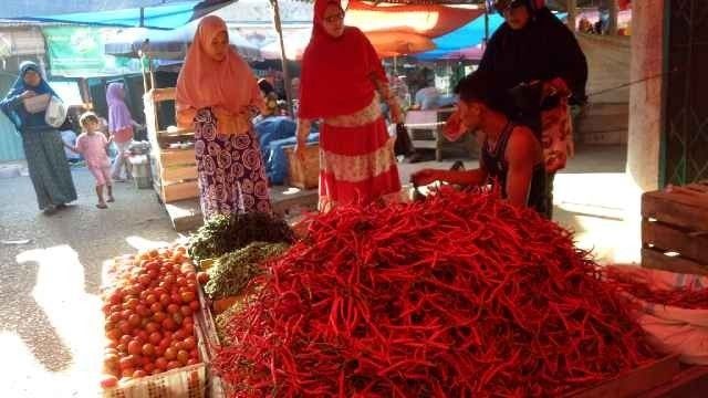 Harga Cabai di Sungai Penuh Masih tinggi.