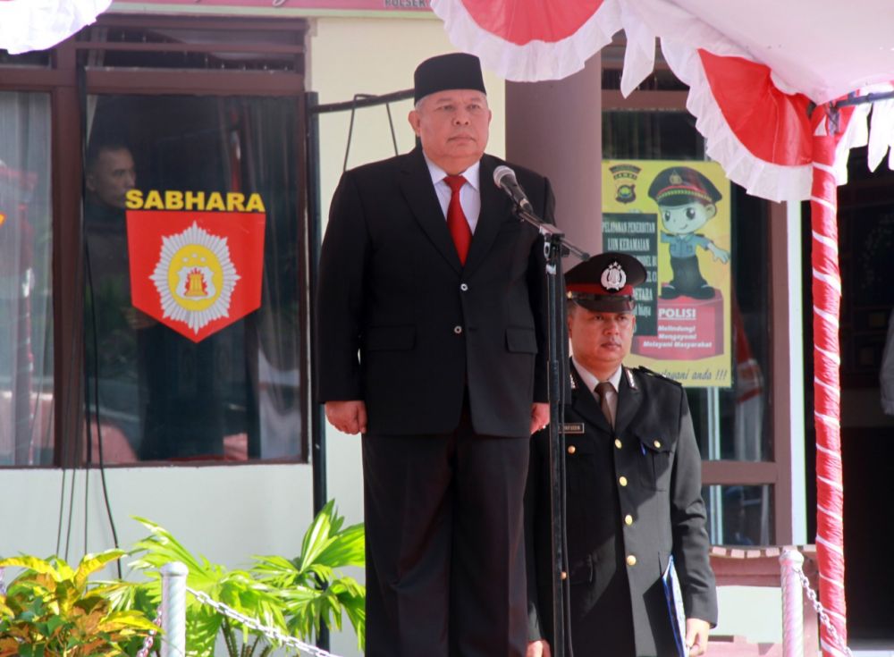 Bupati jadi irup peringatan HUT Bhayangkara ke 73
