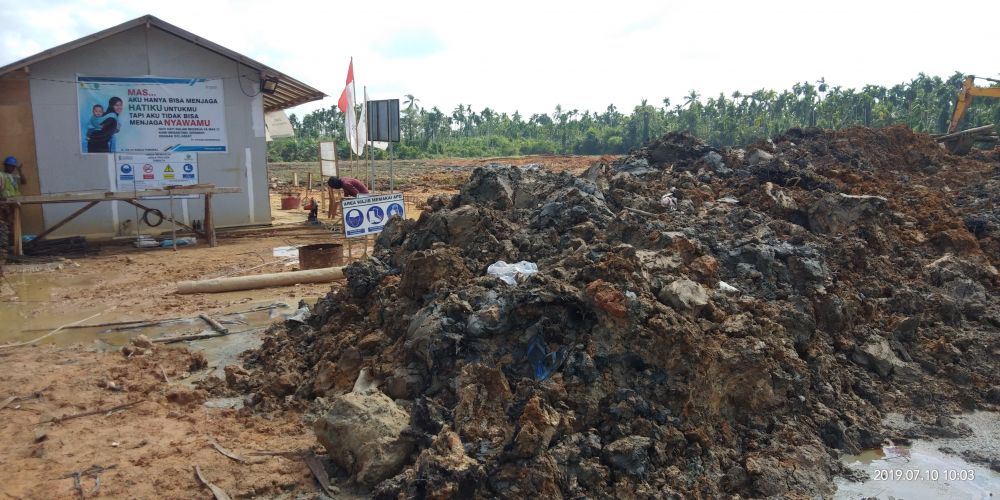 proyek pembangunan Gardu Induk (GI) PT PLN Persero.