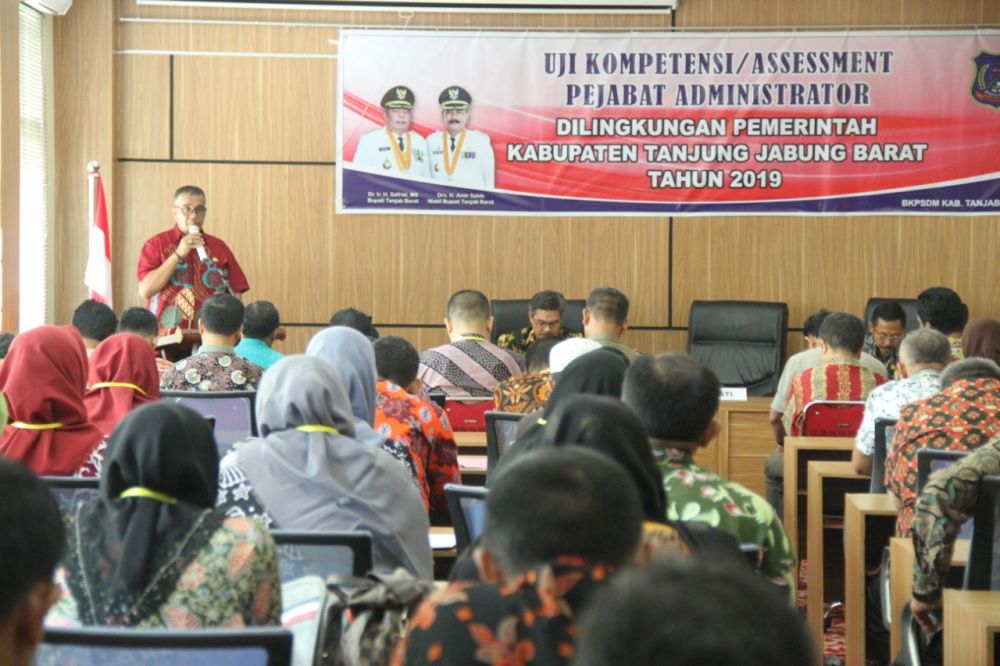 Jalannya Uji Kompetensi 86 Pejabat Administrator 