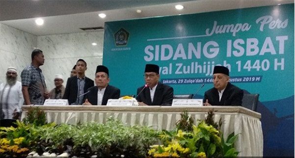 Sidang Isbat penentuan Idul Adha