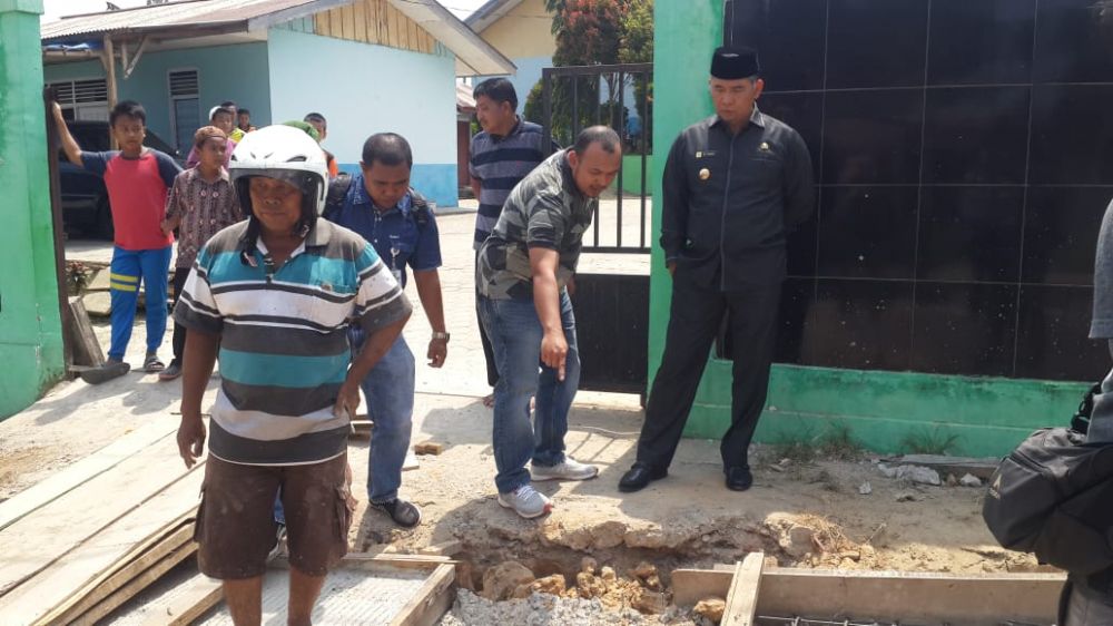 Walikota Jambi Syarif Fasha saat menggelar sidak.