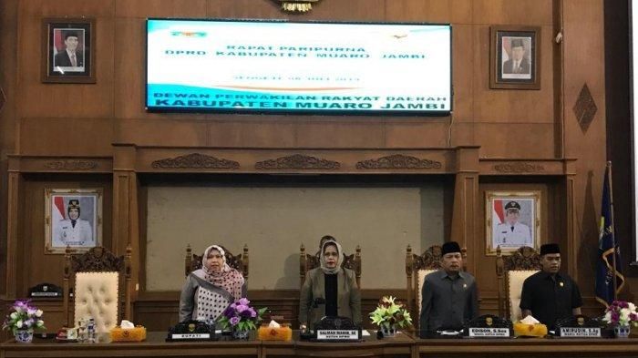 Jalannya rapat paripurna DPRD Muarojambi