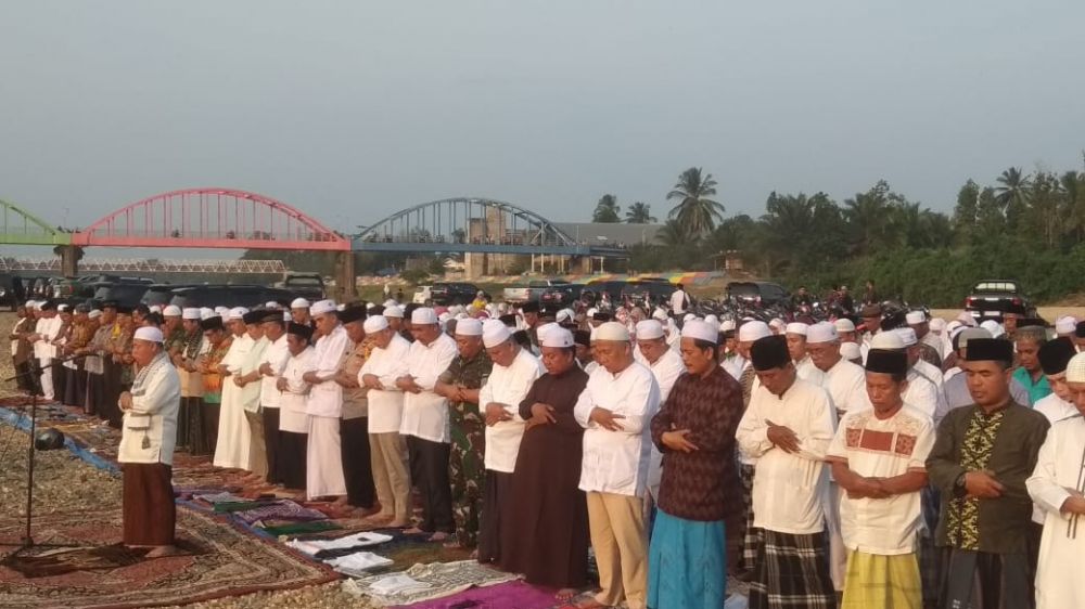 Pelaksanan Solat minta Hujan Pemkab Sarolangun.