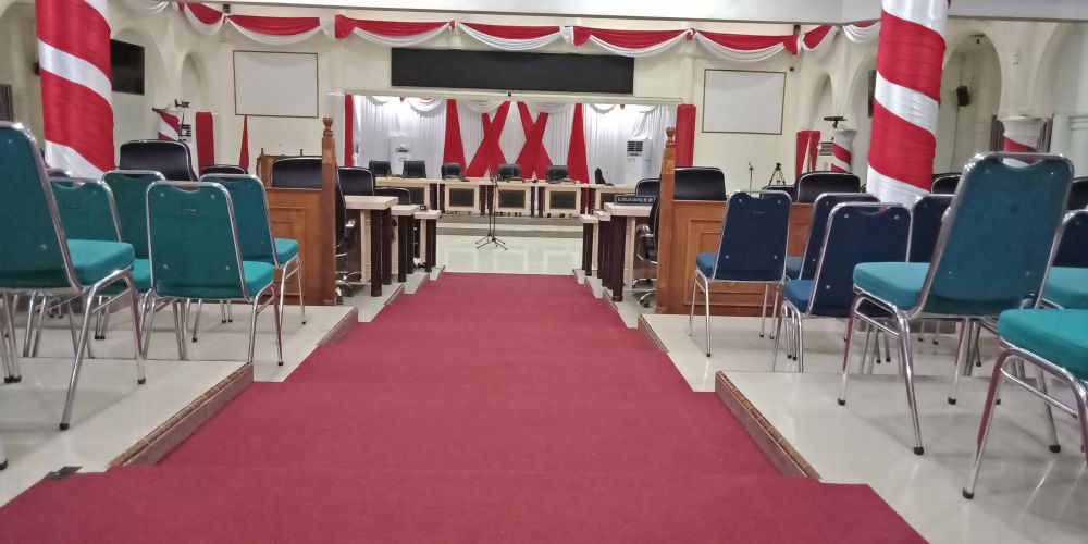 Ruang paripurna DPRD Kabupaten Sarolangun
