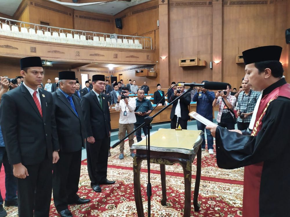 Pelantikan Pimpinan  DPRD  Muarojambi.