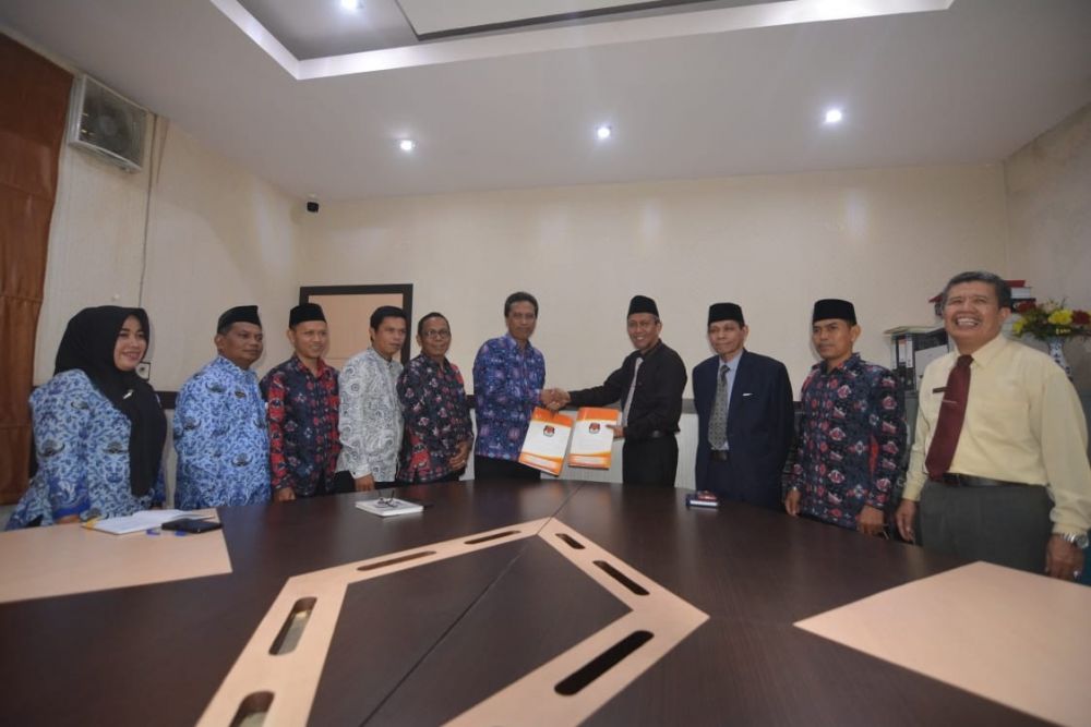 Pemkab Tanjabbarat menandatagani HPDH Pilbup.