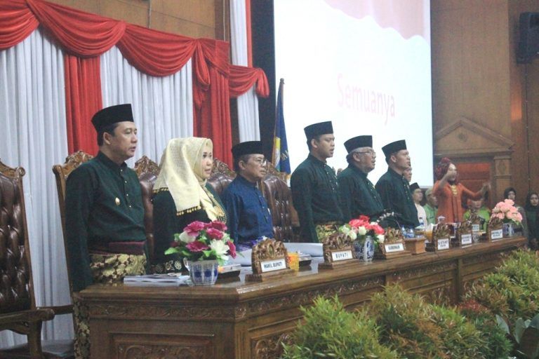 Fachrori saat menghadiri Peringatan HUT ke-20 Kabupaten Muaro Jambi