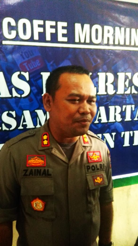 Kapolres Tebo AKBP zainal Arrahman