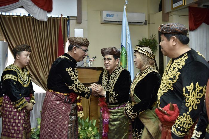 Sekda  Hadiri Rapat Paripurna Dewan Perwakilan Rakyat Daerah (DPRD) Kota Sungai Penuh dalam rangka Peringatan Hari Ulang Tahun (HUT) ke-11 Kota Sungai Penuh Tahun 2019.