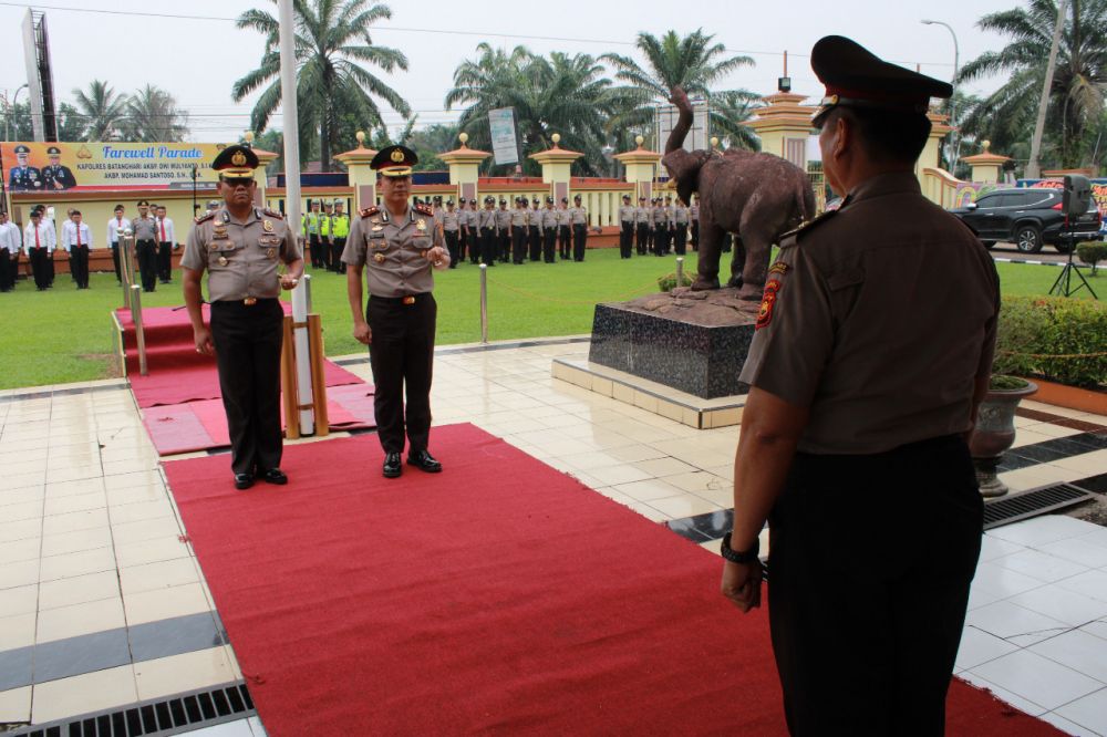 Sertijab Kapolres Batanghari