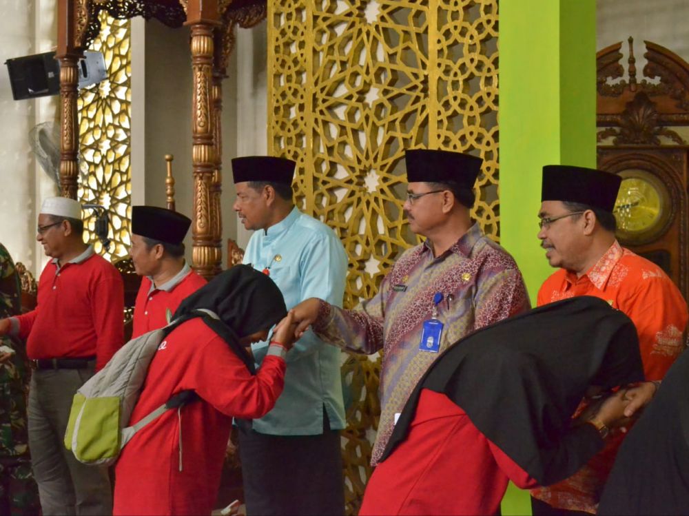 Pelepasan Kafilah MTQ tingkat provinsi