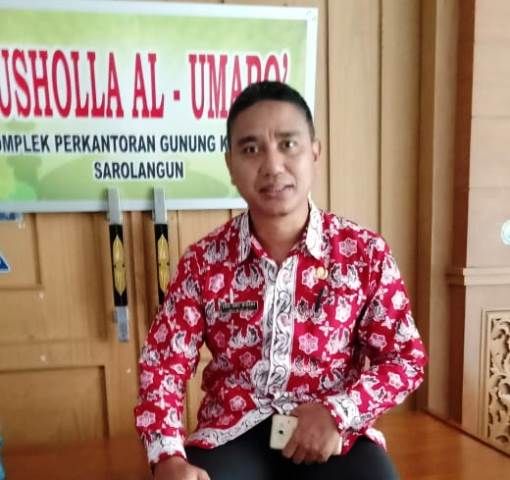 Kabid Informasi Pembinaan dan Kesejahteraan BKPSDM Sarolangun, Erri Hari Wibawa