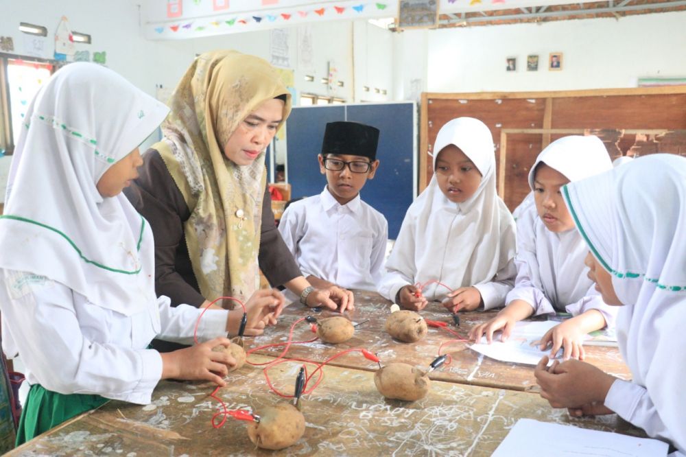 Jalanya pelatihan yang dilakukan Tonota Foundation.
