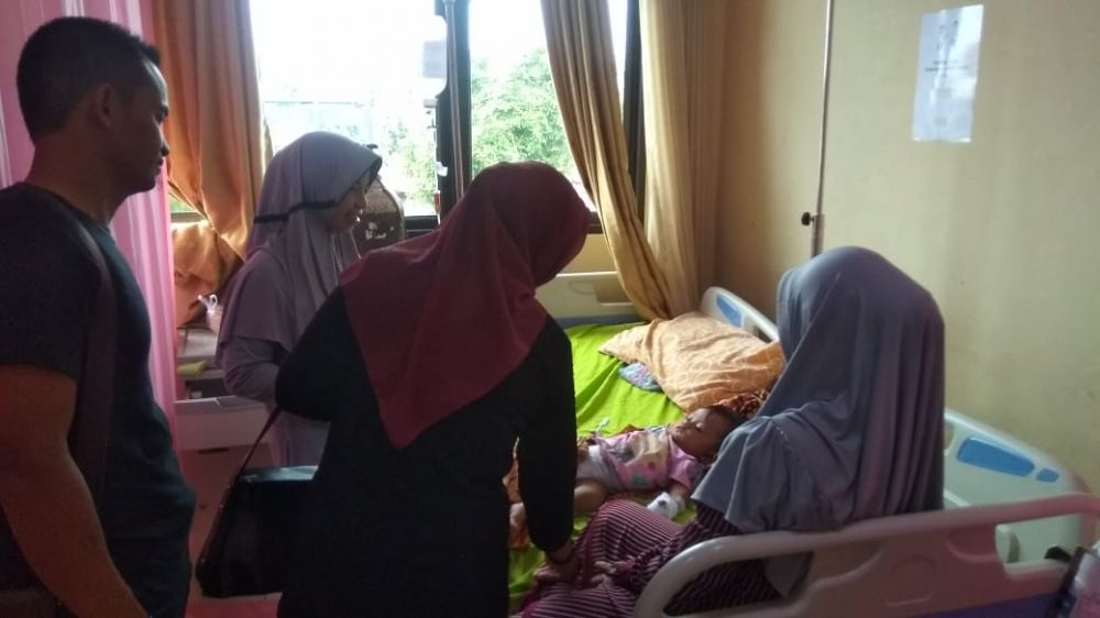  Salah satu pasien DBD di RSUD Daud Arif