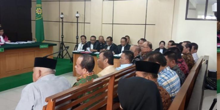 Jalannya sidang