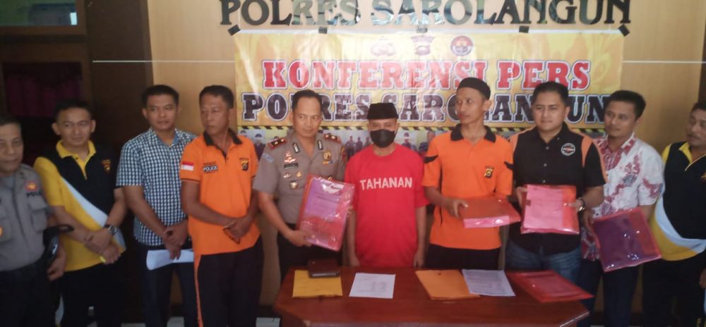 Keterangan pers Kapolres Sarolangun, AKBP Deny Heryanto SIK
