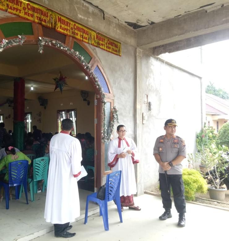 Pengaman natal dan tahun baru di Tebo
