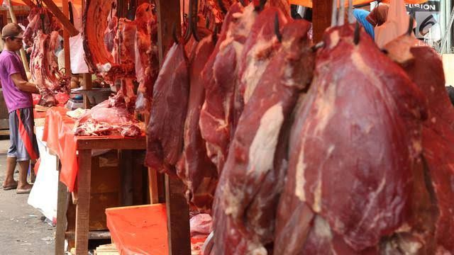 Harga daging di Sarolangun stabil.