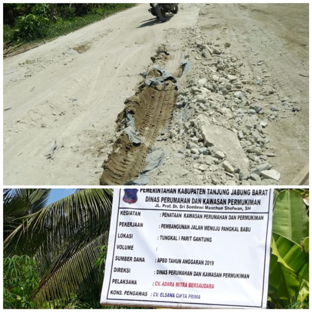 Proyek Jalan Pangkal Babu