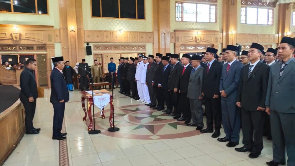 Pelantikan Pejabat Pemkab Tebo.