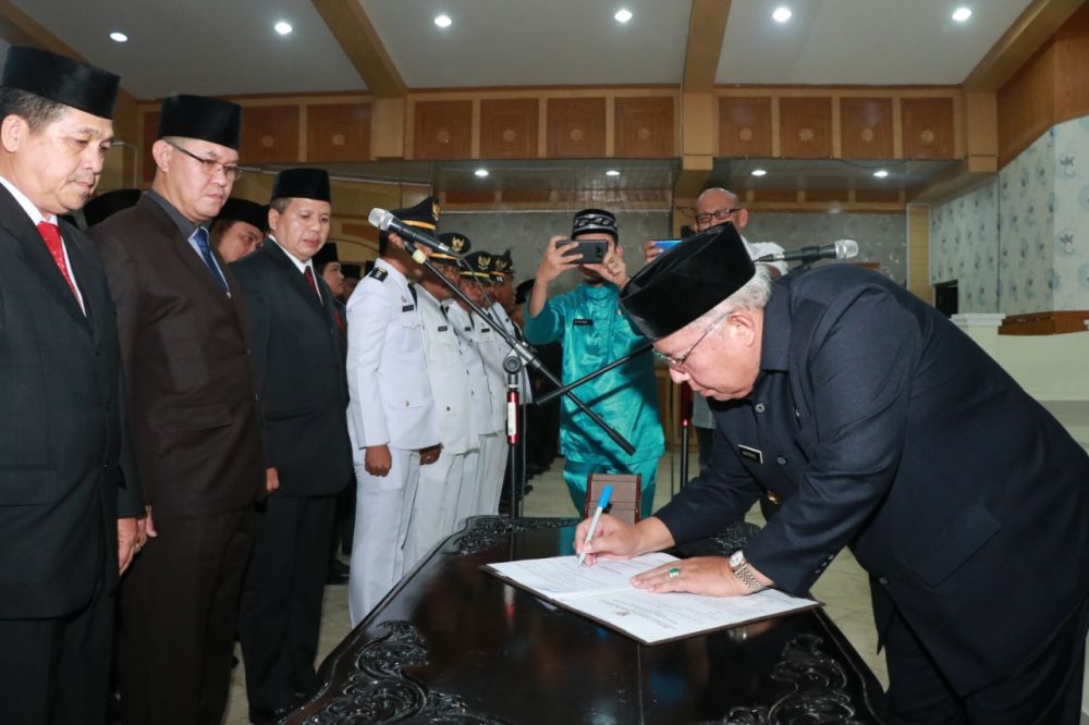 Pelantikan pejabat tanjabbarat.