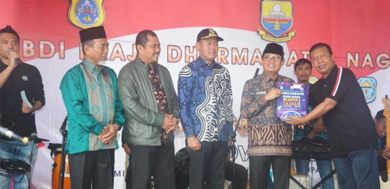 Silaturrahmi dan Reuni Ikatan Keluarga Alumni Pendidikan Tinggi Kepamongprajaan  (IKAPTK) se-Provinsi Jambi, bertempat di Taman Memasyarakat Muara Sabak, Kabupaten Tanjung Jabung Timur, Sabtu (18/01/2020).
