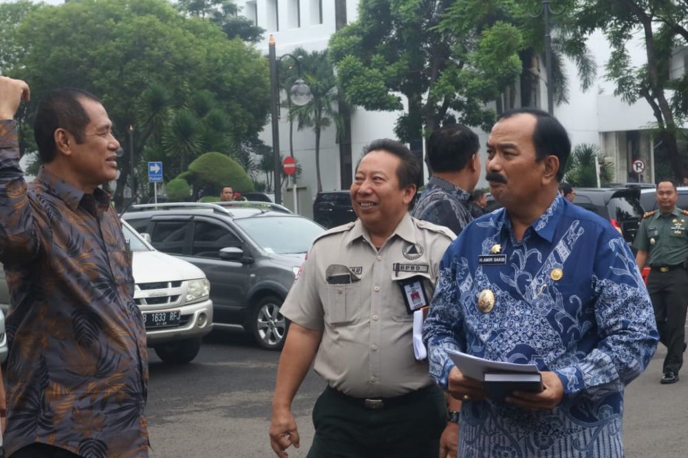 Amir Sakib menghadiri  Rakornas