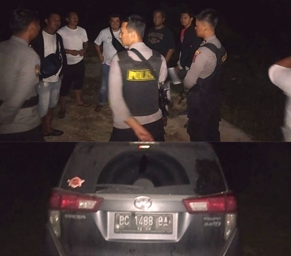 Aksi tim Opsnal Jatanras Reskrim Polres Sarolangun dipimpin Kanit Pidum, Aipda Romi S berhasil mengamankan 3 pelaku curas   