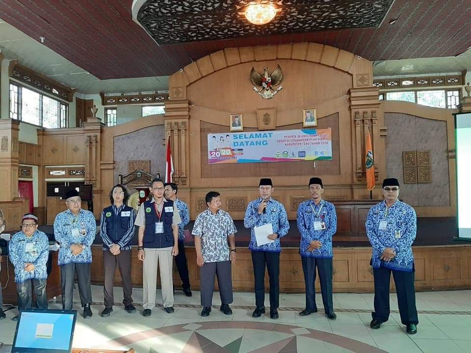 Sukandar memantau pelaksanaan CAT CPNS Tebo