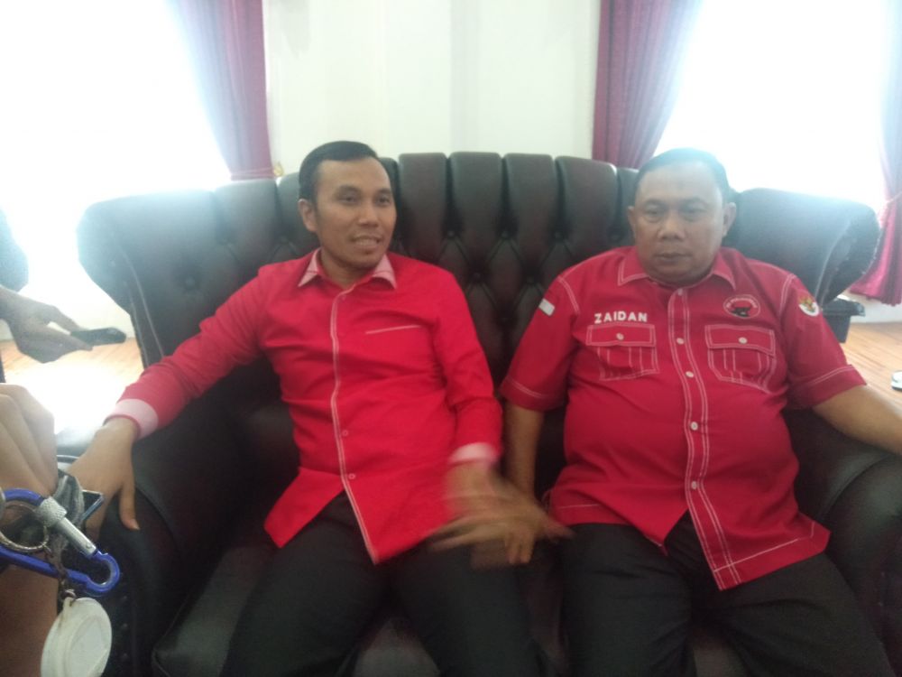 Edi Purwanto di kantor DPP PDIP
