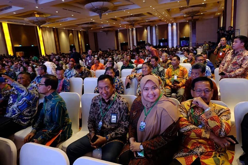 Bupati Muarojambi menghadiri Rakornas Investasi 2020