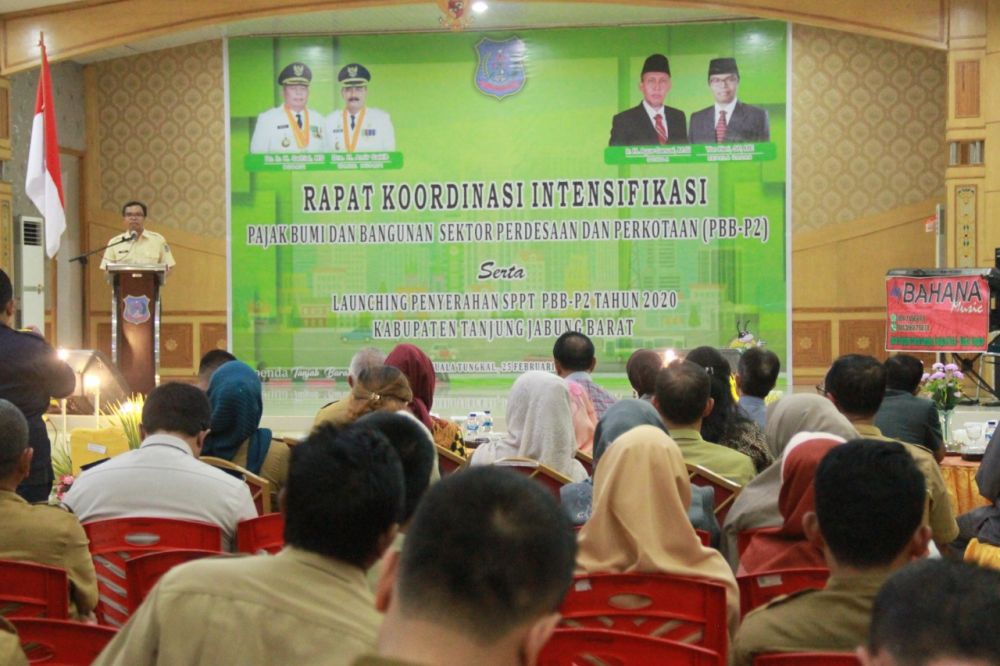 Jalanya rakor intensifikasi  PBB