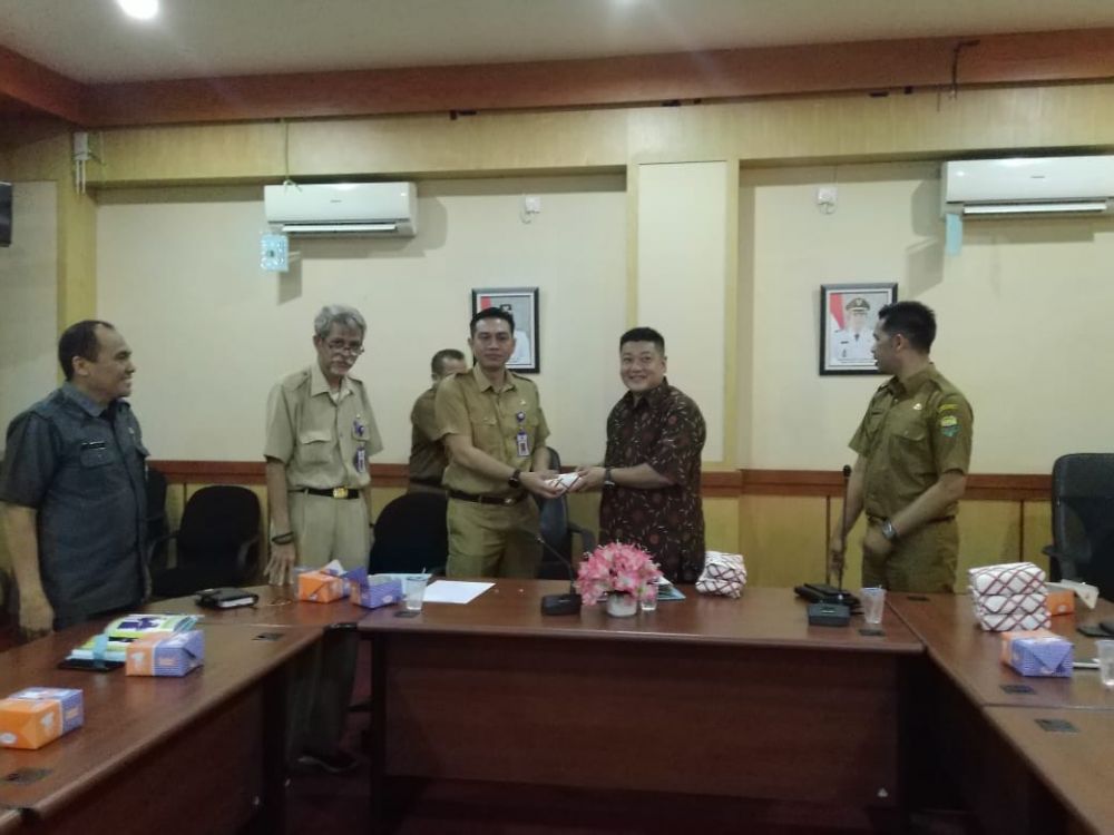 Sekda Fadhil bersama invenstor Jepang