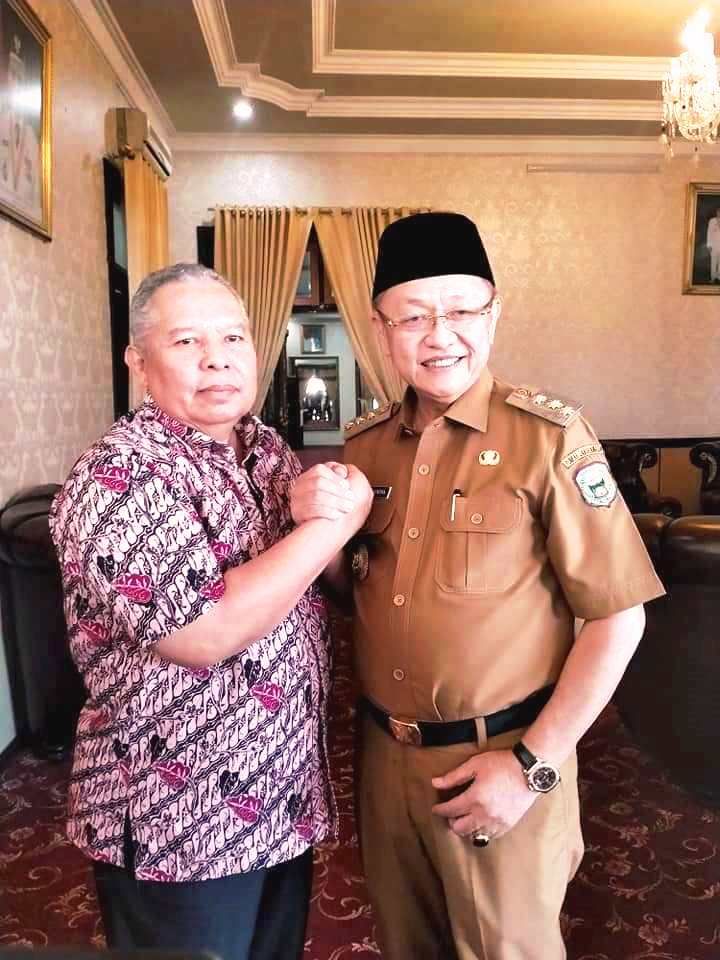 Safrial bertandang ke Rumdis HCE disambut dengan senyum humanis  