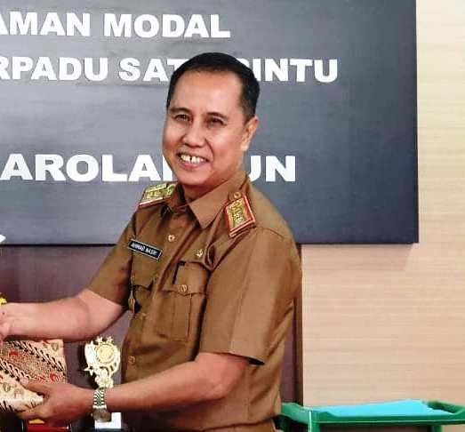 Kepala DPMPTSP Ahmad Nasri di salah satu acara belum lama ini