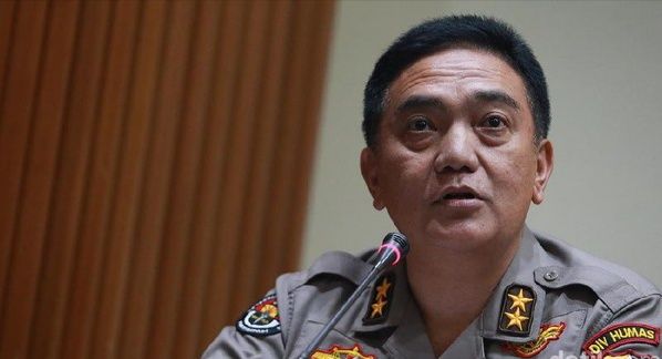 Irjen Iqbal di Mabes Polri, Jakarta, Senin (23/3)