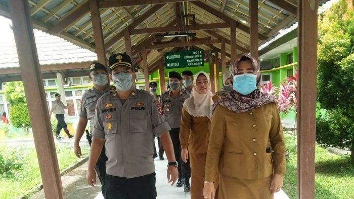 Kapolres Muarojambi meninjau rumah sakit umum Ahmad Rifin