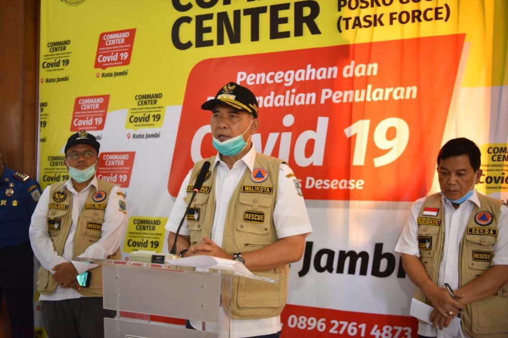 Walikota Jambi Sy.Fasha 