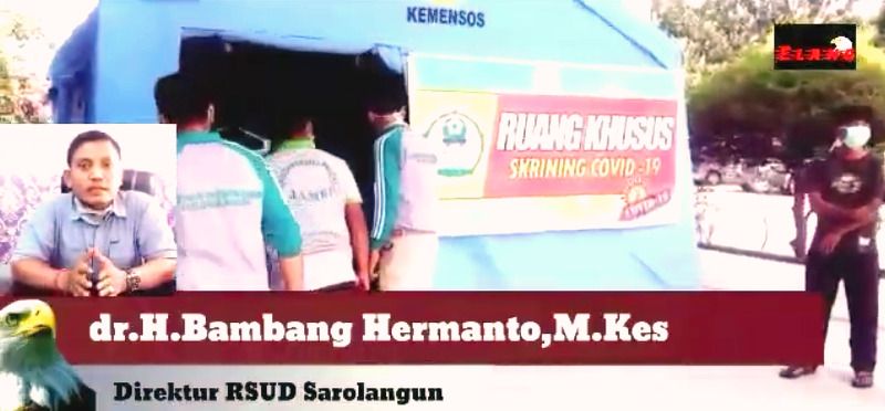 dr H Bambang Hermanto MKes, Direktur RSUD Prof DR H M CHatib Quzwain Sarolangun.