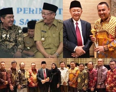 Bupati Sarolangun, H Cek Endra dan Wakil Bupati, H Hillalatil Badri fokus tingkatkan infrastruktur