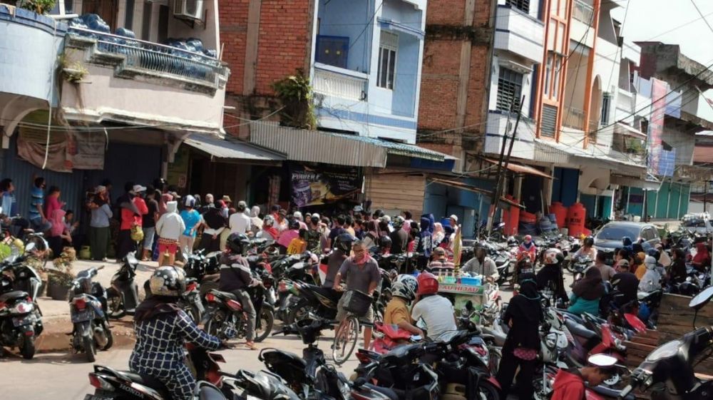 Salah satu pangkalan Gas di Tanjabbar.