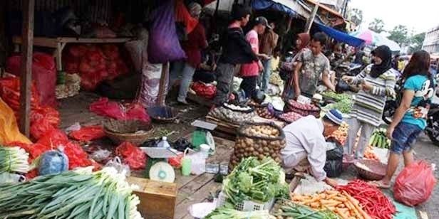 Pasar Tanjung Bajure Sungai Penuh (Ilustrasi) 