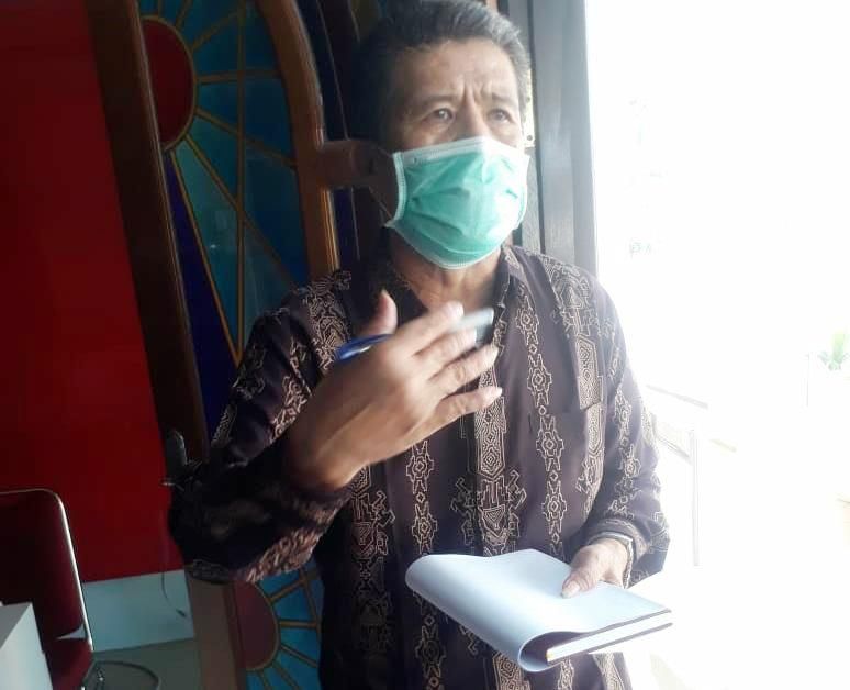 Rajiun Sitohang, Kepala Badan Pengelola Keuangan Daerah Kabupaten Tanjab Barat.