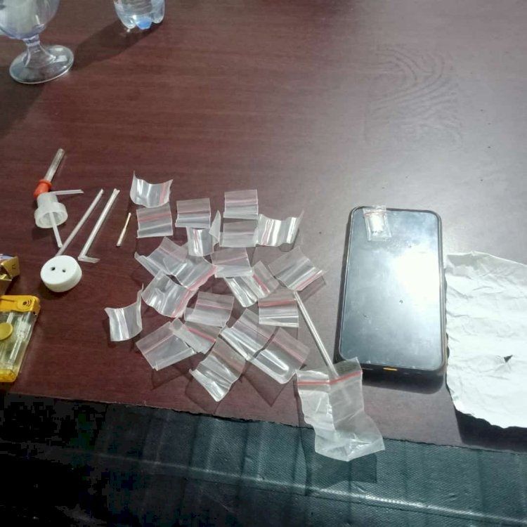 Barang bukti yang berhasil di amankan petugas