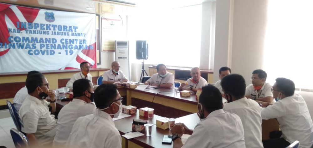 Asistensi dan evaluasi terhadap pengadaan barang dan jasa dalam percepatan penanganan covid-19